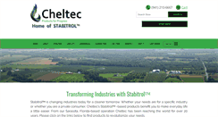 Desktop Screenshot of cheltec.com