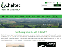 Tablet Screenshot of cheltec.com